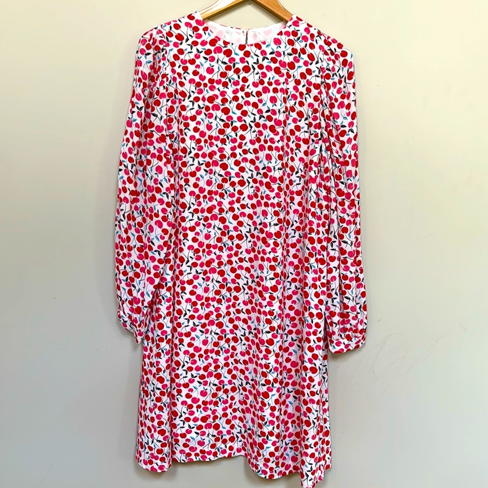 Bright Cherry dress size L from Loft